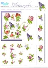 Lindner´s Kreuzstiche Stickmusterbogen Blütenzauber No. 005
