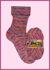 Opal "Lieblingsplatz " 4fach Sockengarn 100g Farbe: 11463 Feuerstelle mit Aussicht