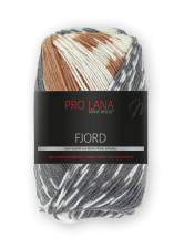 Pro Lana Fjord 100g Farbe: 087 Braun-Grau gemustert