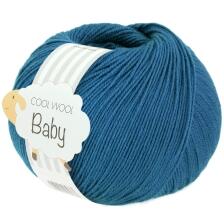 Lana Grossa Cool Wool Baby 50g - extrafeines Merinogarn Farbe: 326 Petrolblau