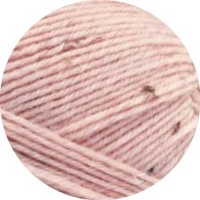 Lana Grossa Meilenweit 100 Tweed 100g Sockengarn Farbe: 149 Rosa