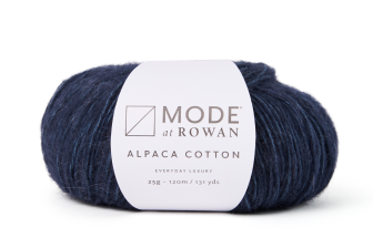 Mode at Rowan Alpaca Cotton 25g Farbe: 011 Eclipse