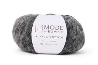 Mode at Rowan Alpaca Cotton 25g Farbe: 012 Charcoal Melange