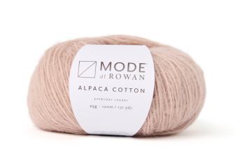 Mode at Rowan Alpaca Cotton 25g Farbe: 017 Soft Satin