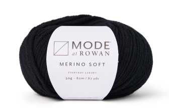 Mode at Rowan Merino Soft 50g Farbe: 010 Ink