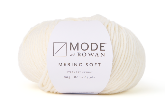 Mode at Rowan Merino Soft 50g Farbe: 017 Snow